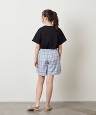 KJKGW09024 a.v.v KIDS(アー・ヴェ・ヴェ) [140-150]ロゴアソートTシャツ ブラック