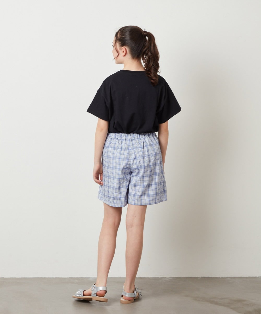 KJKGW09024 a.v.v KIDS(アー・ヴェ・ヴェ) [140-150]ロゴアソートTシャツ ブラック