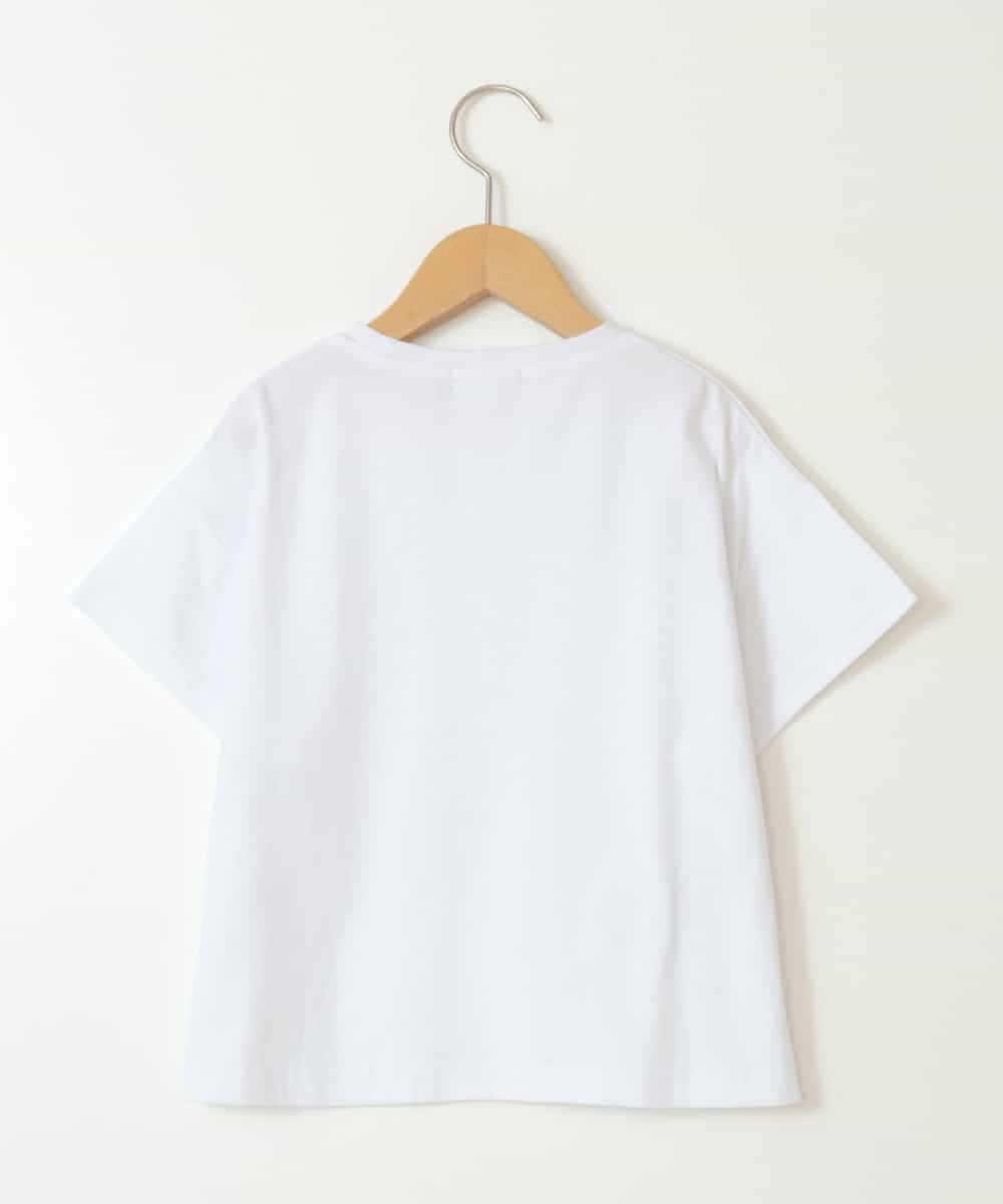 KJKGW09024 a.v.v KIDS(アー・ヴェ・ヴェ) [140-150]ロゴアソートTシャツ ホワイト