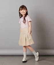 KJKGW41024 a.v.v KIDS(アー・ヴェ・ヴェ) [140-150]モチーフロゴＴシャツ　 ブラック