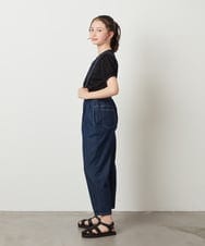 KJKGW42029 a.v.v KIDS(アー・ヴェ・ヴェ) [140-150]異素材フリルスリーブカットソー ホワイト