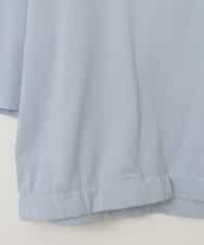 KJKGW43034 a.v.v KIDS(アー・ヴェ・ヴェ) [140-150]ハーフジッププルオーバーTシャツ ライトブルー