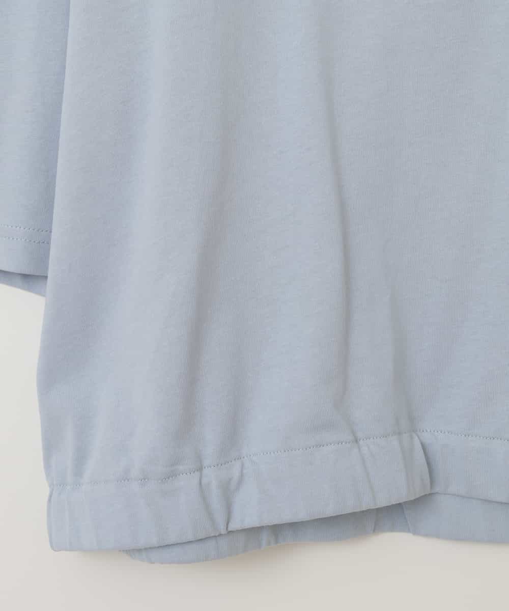 KJKGW43034 a.v.v KIDS(アー・ヴェ・ヴェ) [140-150]ハーフジッププルオーバーTシャツ ライトブルー