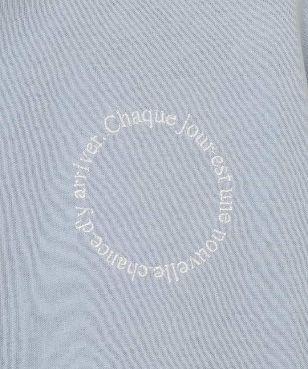 KJKGW43034 a.v.v KIDS(アー・ヴェ・ヴェ) [140-150]ハーフジッププルオーバーTシャツ ライトブルー