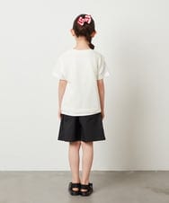 KJKGX01049 a.v.v KIDS(アー・ヴェ・ヴェ) [160]【2点セット】メッシュ編みニットベストセット ブラック