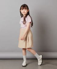 KJKGX41029 a.v.v KIDS(アー・ヴェ・ヴェ) [160]モチーフロゴＴシャツ　 ブラック