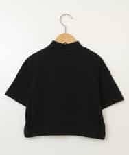 KJKGX43039 a.v.v KIDS(アー・ヴェ・ヴェ) [160]ハーフジッププルオーバーTシャツ ブラック