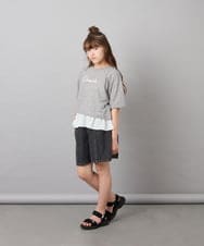 KJKHD76044 a.v.v KIDS(アー・ヴェ・ヴェ) [130-160]【冷感/UVカット】レイヤードシアーTセット ライトグレー