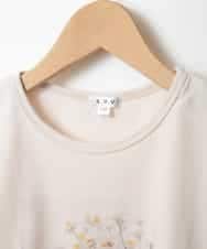 KJKHG55019 a.v.v KIDS(アー・ヴェ・ヴェ) [100-130]フォトプリントカットソー[WEB限定サイズ] ベージュ