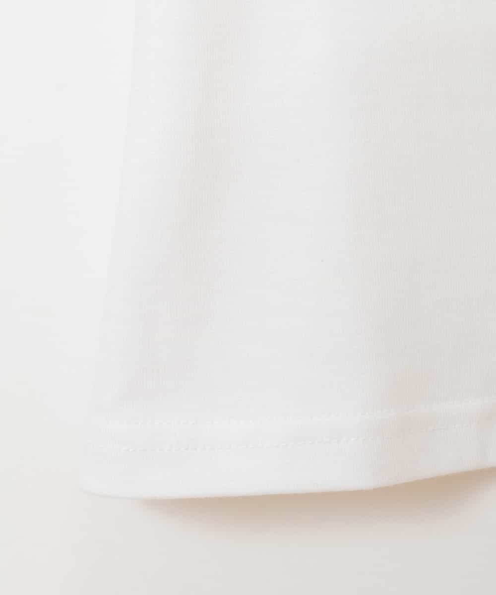 KJKHJ45019 a.v.v KIDS(アー・ヴェ・ヴェ) [100-130]ビニールアップリケＴシャツ[WEB限定サイズ] ホワイト
