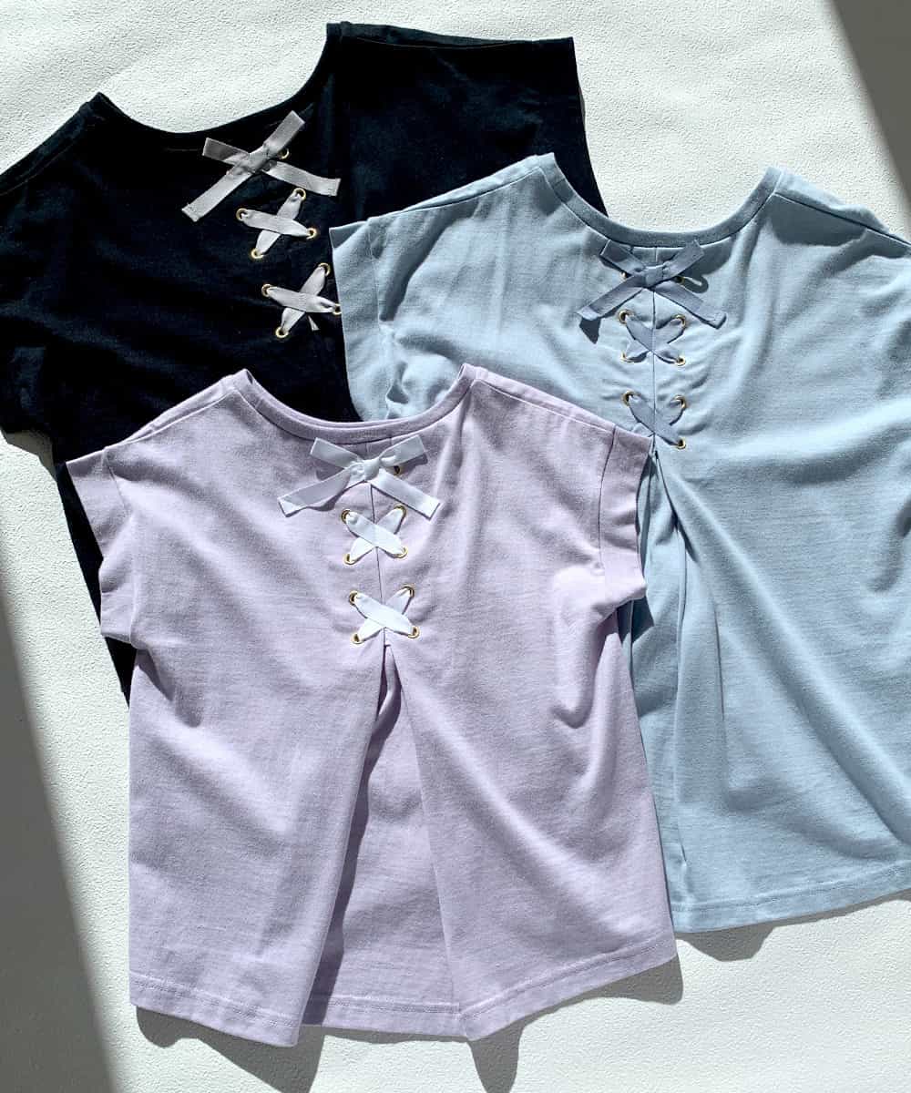 A V V Kids アー ヴェ ヴェ 140 150 バックレースアップカットソー イトキンオンラインストア