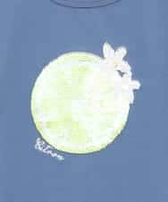 KJKHQ60024 a.v.v KIDS(アー・ヴェ・ヴェ) [140-150]トゥインクルスパンコールTシャツ ライトブルー