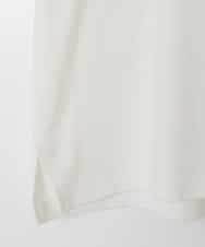 KJKHU21029 a.v.v KIDS(アー・ヴェ・ヴェ) [160]袖シアーフーディTシャツ ホワイト