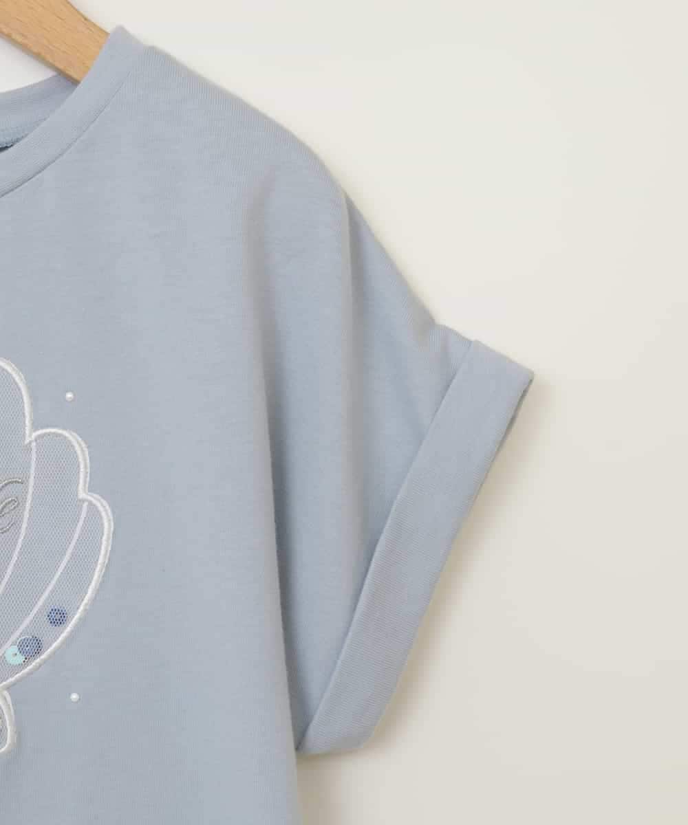 KJKHV20024 a.v.v KIDS(アー・ヴェ・ヴェ) [100-130]【接触冷感】アソートアートモチーフＴシャツ ホワイト