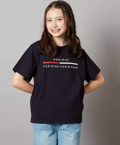 KJKHV70024 a.v.v KIDS 【接触冷感】[100-130]ロゴアソートTシャツ