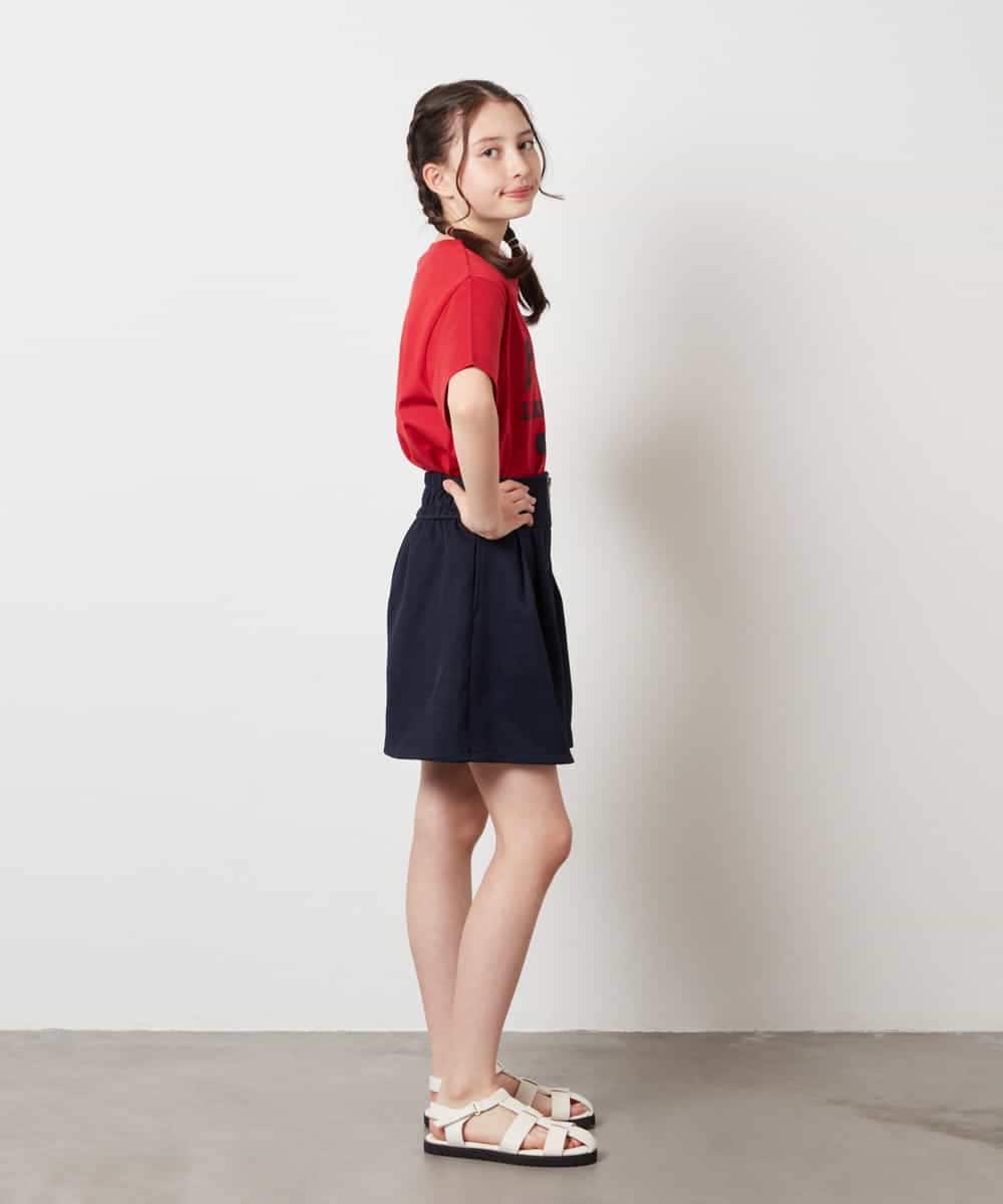 KJKHV70024 a.v.v KIDS(アー・ヴェ・ヴェ) 【接触冷感】[100-130]ロゴアソートTシャツ ホワイト