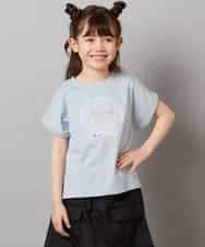 KJKHW20029 a.v.v KIDS(アー・ヴェ・ヴェ) [140-150]【接触冷感】アソートアートモチーフＴシャツ ホワイト