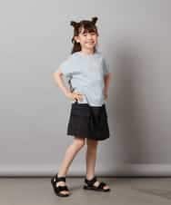KJKHW20029 a.v.v KIDS(アー・ヴェ・ヴェ) [140-150]【接触冷感】アソートアートモチーフＴシャツ ホワイト