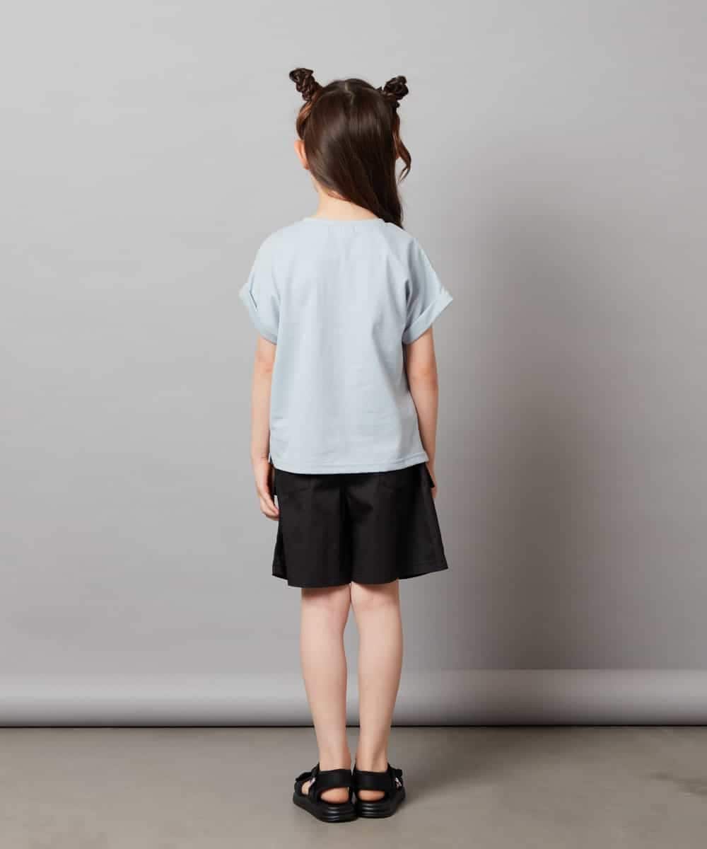 KJKHW20029 a.v.v KIDS(アー・ヴェ・ヴェ) [140-150]【接触冷感】アソートアートモチーフＴシャツ ホワイト
