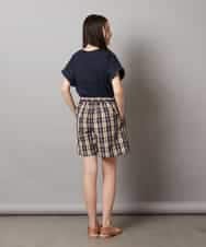 KJKHW20029 a.v.v KIDS(アー・ヴェ・ヴェ) [140-150]【接触冷感】アソートアートモチーフＴシャツ ホワイト