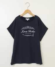KJKHW20029 a.v.v KIDS(アー・ヴェ・ヴェ) [140-150]【接触冷感】アソートアートモチーフＴシャツ ホワイト