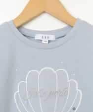 KJKHW20029 a.v.v KIDS(アー・ヴェ・ヴェ) [140-150]【接触冷感】アソートアートモチーフＴシャツ ホワイト