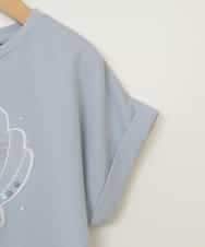 KJKHW20029 a.v.v KIDS(アー・ヴェ・ヴェ) [140-150]【接触冷感】アソートアートモチーフＴシャツ ホワイト