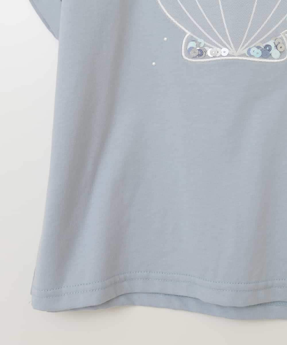 KJKHW20029 a.v.v KIDS(アー・ヴェ・ヴェ) [140-150]【接触冷感】アソートアートモチーフＴシャツ ホワイト
