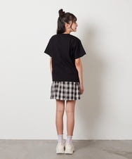 KJKHW25019 a.v.v KIDS(アー・ヴェ・ヴェ) [140-150]【接触冷感】ロゴ刺繍ゆるTシャツ ピンク