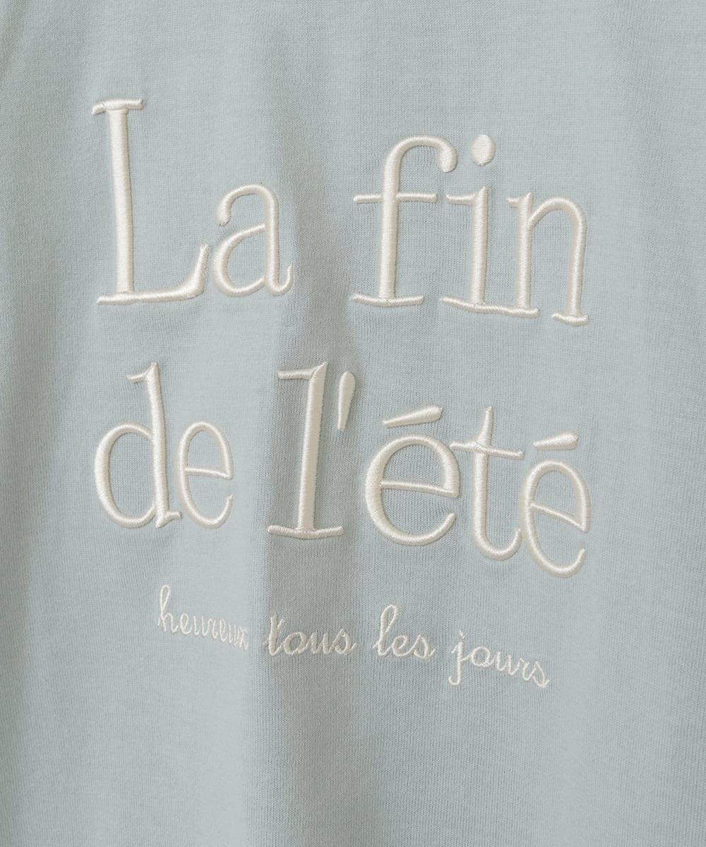 KJKHW25019 a.v.v KIDS(アー・ヴェ・ヴェ) [140-150]【接触冷感】ロゴ刺繍ゆるTシャツ グリーン