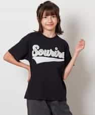 KJKHW26029 a.v.v KIDS(アー・ヴェ・ヴェ) [140-150]【接触冷感】アソートアートゆるＴシャツ ブラック