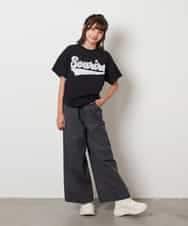 KJKHW26029 a.v.v KIDS(アー・ヴェ・ヴェ) [140-150]【接触冷感】アソートアートゆるＴシャツ ブラック