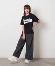 KJKHW26029 a.v.v KIDS(アー・ヴェ・ヴェ) [140-150]【接触冷感】アソートアートゆるＴシャツ ブラック