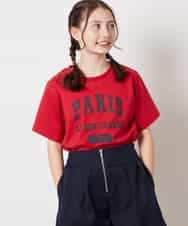 KJKHW70029 a.v.v KIDS(アー・ヴェ・ヴェ) [140-150]ロゴアソートTシャツ レッド
