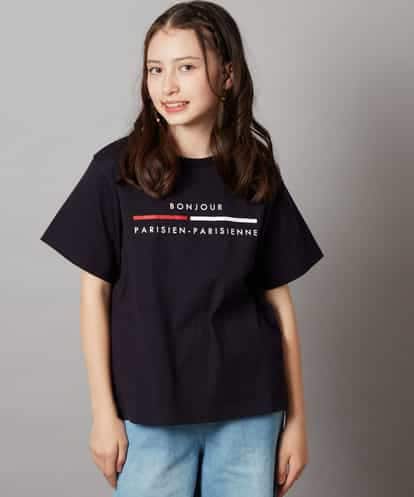KJKHW70029 a.v.v KIDS 【接触冷感】[140-150]ロゴアソートTシャツ