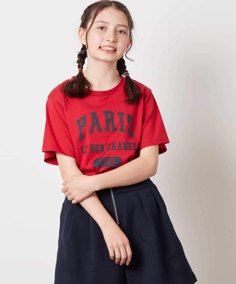 KJKHW70029 a.v.v KIDS(アー・ヴェ・ヴェ) [140-150]ロゴアソートTシャツ ホワイト