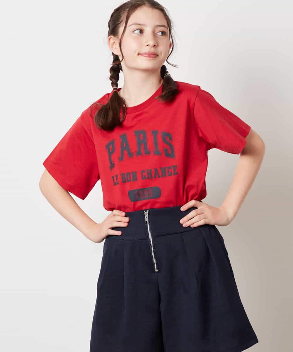 KJKHW70029 a.v.v KIDS(アー・ヴェ・ヴェ) [140-150]ロゴアソートTシャツ ホワイト