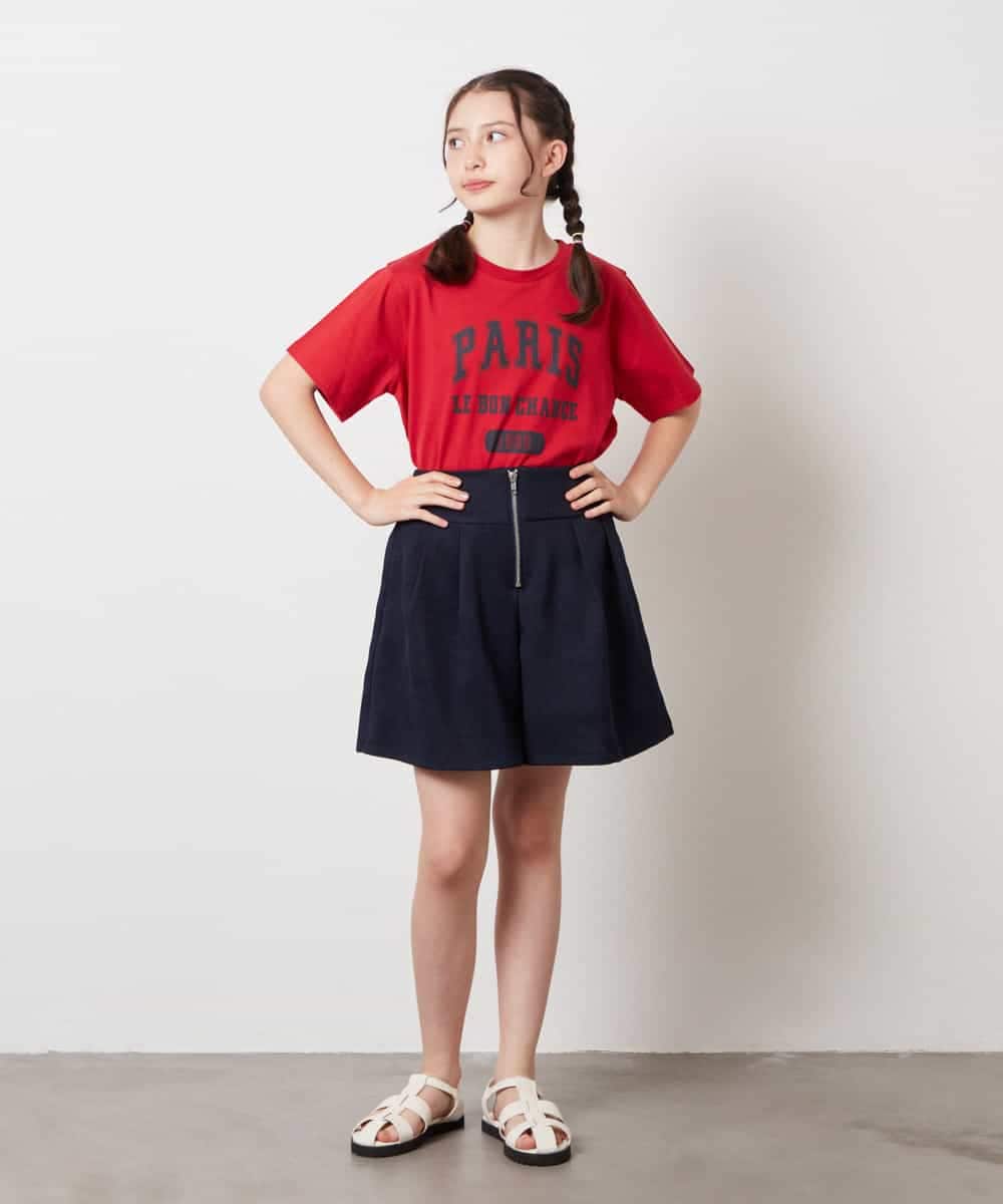 KJKHW70029 a.v.v KIDS(アー・ヴェ・ヴェ) [140-150]ロゴアソートTシャツ ホワイト