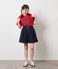 KJKHW70029 a.v.v KIDS(アー・ヴェ・ヴェ) [140-150]ロゴアソートTシャツ ホワイト
