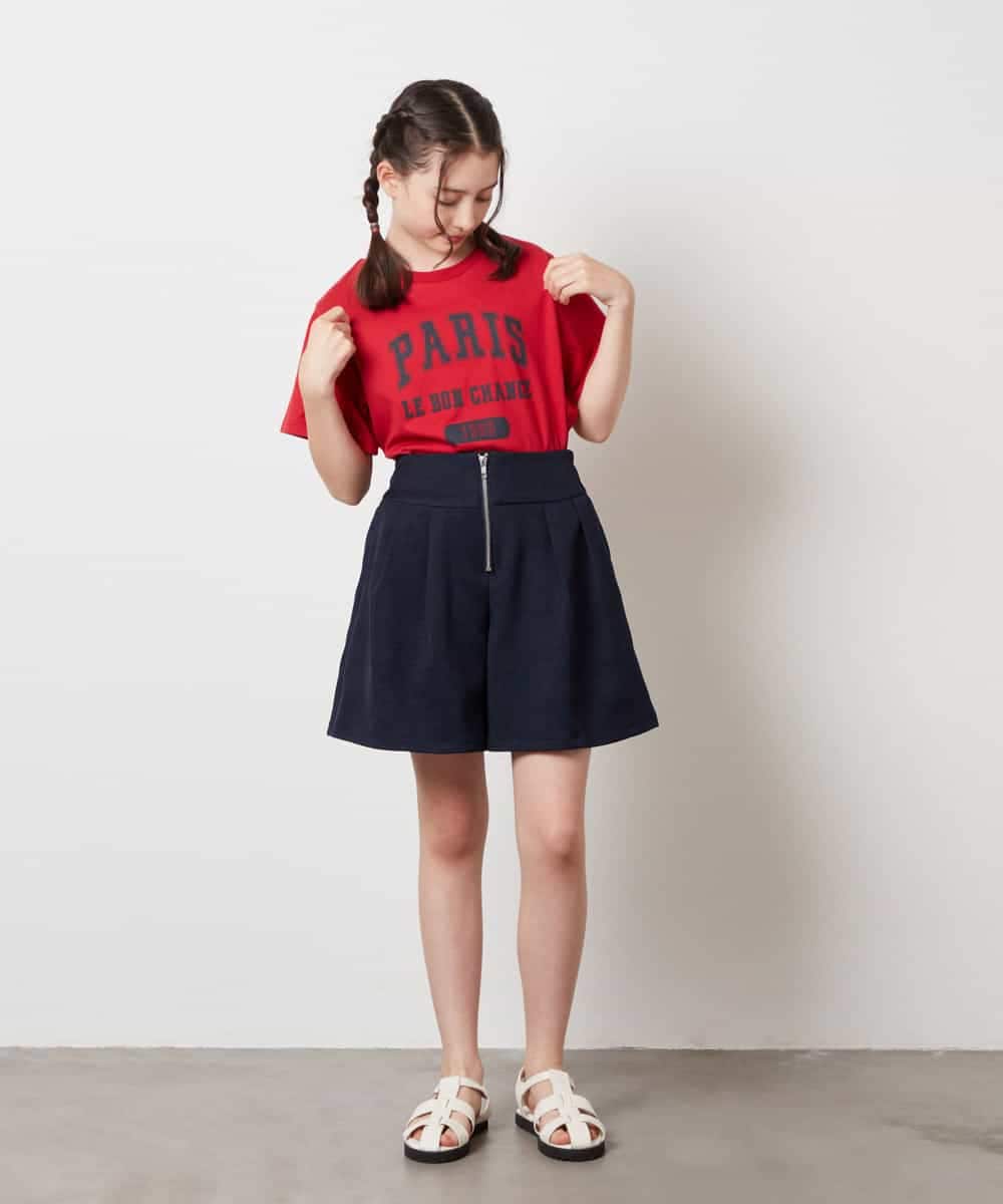 KJKHW70029 a.v.v KIDS(アー・ヴェ・ヴェ) [140-150]ロゴアソートTシャツ ホワイト