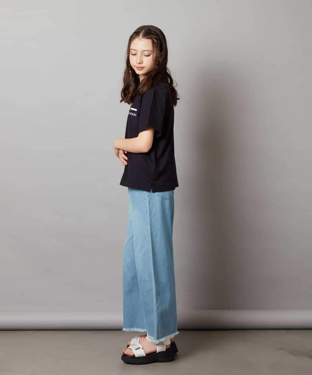KJKHW70029 a.v.v KIDS(アー・ヴェ・ヴェ) [140-150]ロゴアソートTシャツ ホワイト