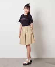 KJKHW70029 a.v.v KIDS(アー・ヴェ・ヴェ) [140-150]ロゴアソートTシャツ ホワイト