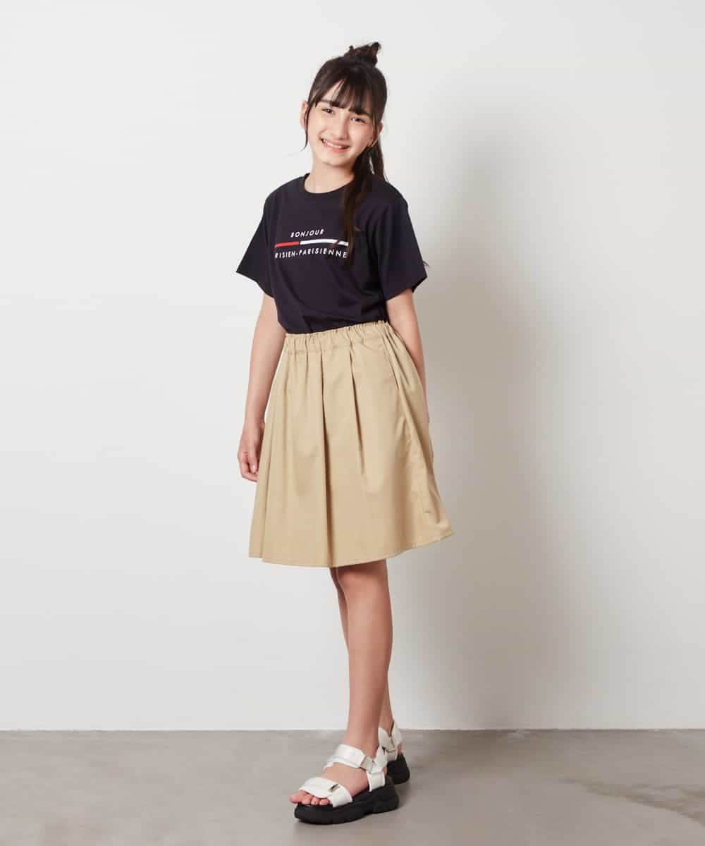 KJKHW70029 a.v.v KIDS(アー・ヴェ・ヴェ) [140-150]ロゴアソートTシャツ ホワイト