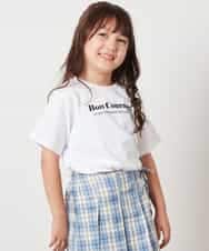 KJKHW70029 a.v.v KIDS(アー・ヴェ・ヴェ) [140-150]ロゴアソートTシャツ ホワイト