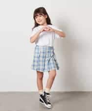 KJKHW70029 a.v.v KIDS(アー・ヴェ・ヴェ) [140-150]ロゴアソートTシャツ ホワイト