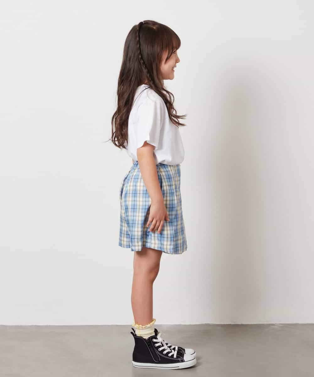 KJKHW70029 a.v.v KIDS(アー・ヴェ・ヴェ) [140-150]ロゴアソートTシャツ ホワイト