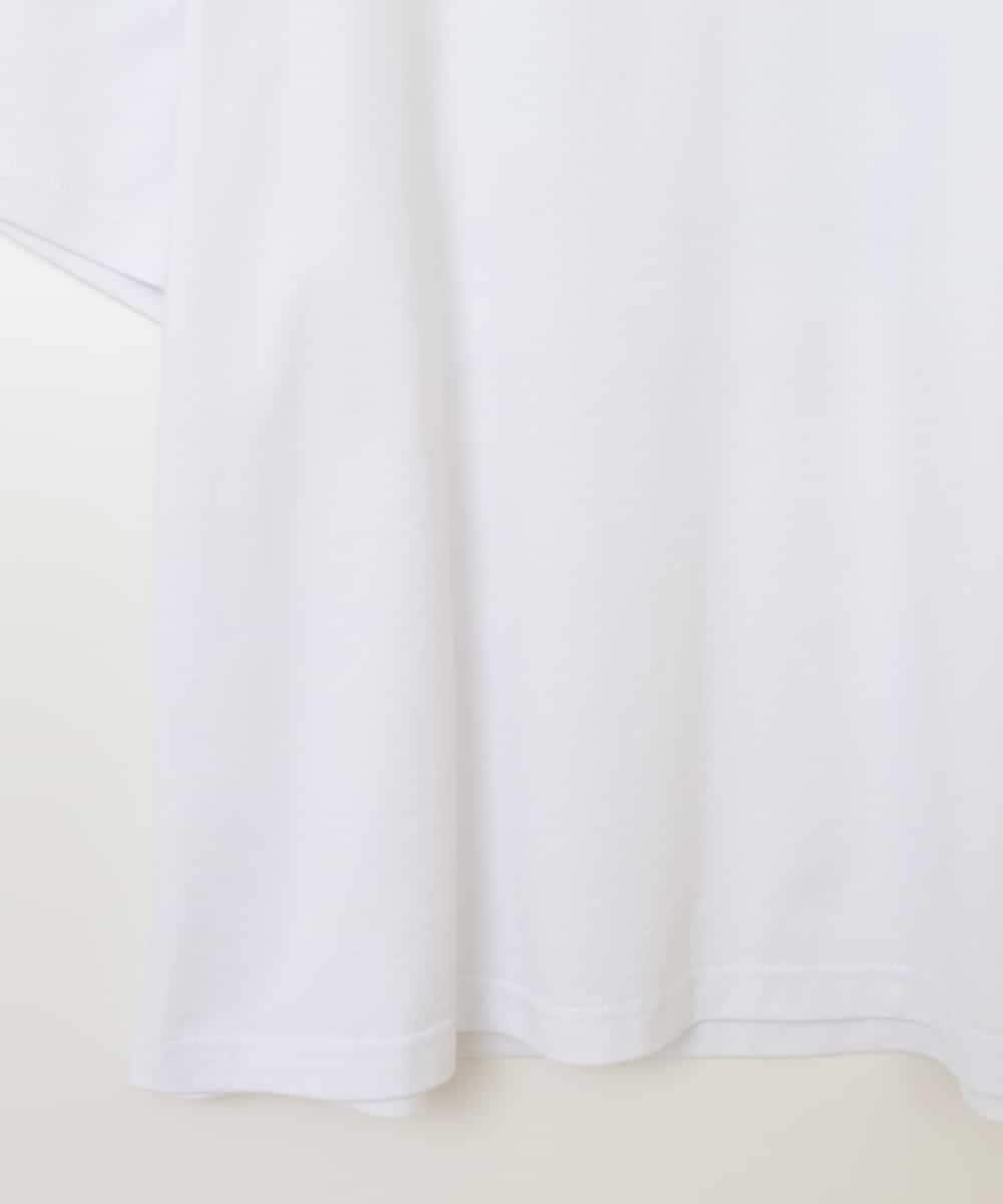 KJKHX22029 a.v.v KIDS(アー・ヴェ・ヴェ) 【ジュニア】[160]スプレーアート風オーバーＴシャツ ホワイト