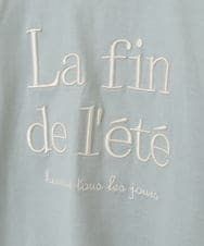 KJKHX25021 a.v.v KIDS(アー・ヴェ・ヴェ) [160]【接触冷感】ロゴ刺繍ゆるTシャツ グリーン