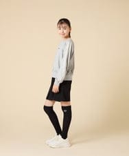 KJKJA44029 a.v.v KIDS(アー・ヴェ・ヴェ) [130-160]配色ラインロンＴ アイボリー