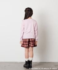 KJKJA80034 a.v.v KIDS(アー・ヴェ・ヴェ) 【数量限定】[100-140]［マイメロディ／クロミ］スパンコールロンT ピンク